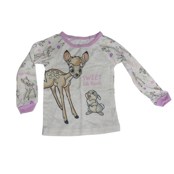 Disney Baby Bambi & Thumper Pajama Set 18M | Toddler Sleepwear - Picture 3 of 6